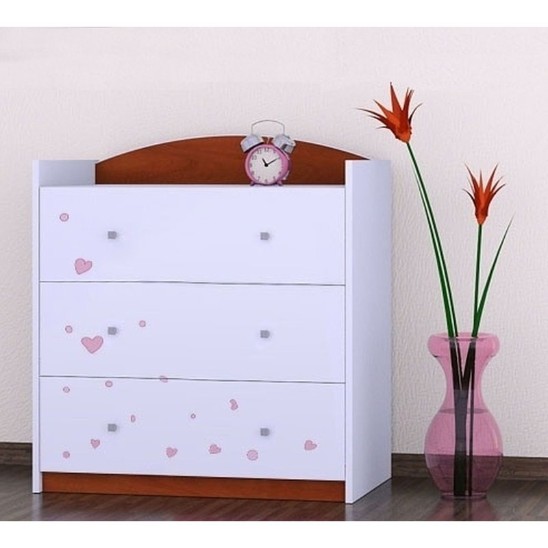 Nicastro Kids 3 - Drawer Chest, Brown