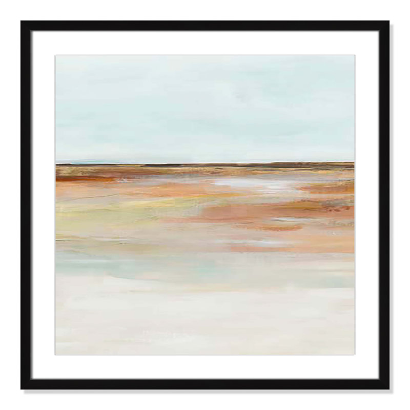 «Coastal Glades I Print» par Ian C, Encadré de boîte noir, H 27,5 po x l 27,5 po x P 1,25 po