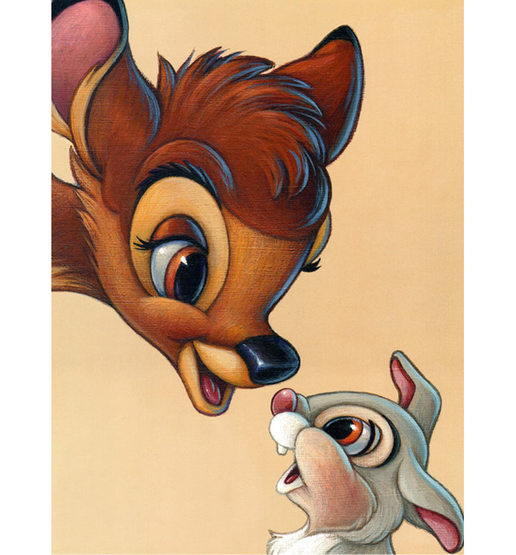 Bambi et thumper - Best of Friends, H 24 po x l 18 po