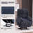  Yvelan Dual Motor Power Lift Recliner with Heat and Massage, Infinite Position, 180°Reclining, Sidepocket-1593572348