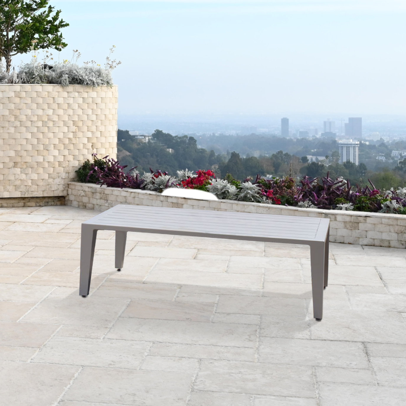 Solstice 40 " Patio Table, Beige
