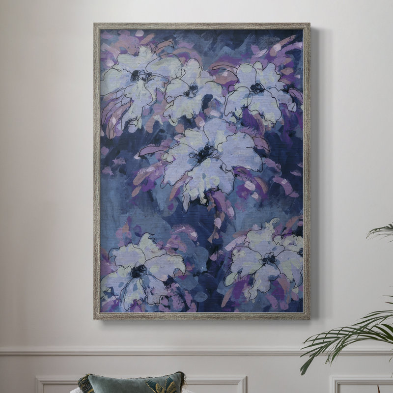 «Hidden Blooms I», reproduction encadrée - bois massif, H 21 po x l 17 po