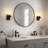 Zephyr Bathroom Vanity Single Light Sconce