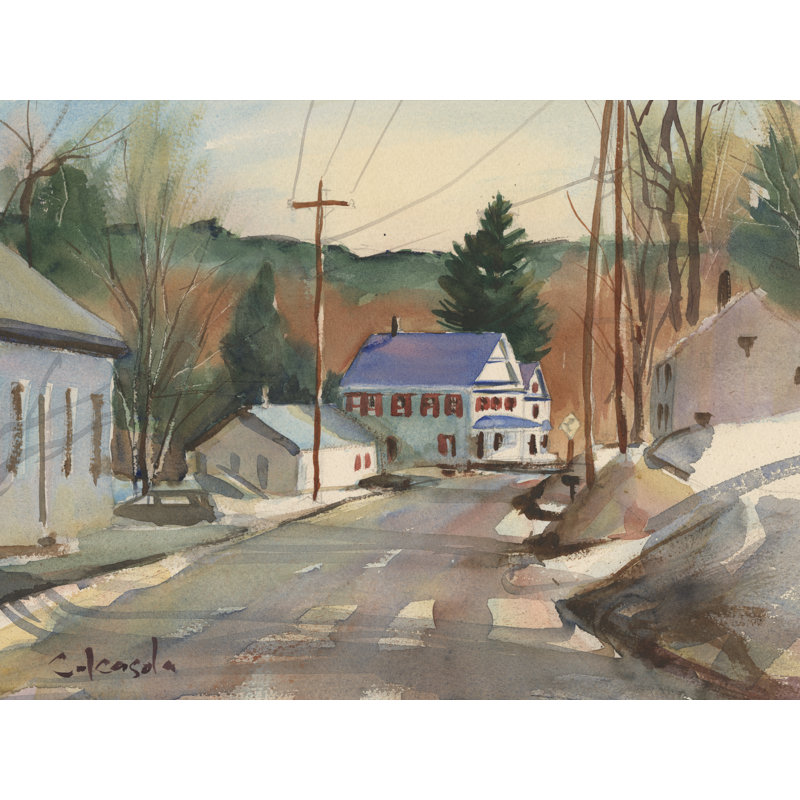 Templia Cummington Main Street - Print, 30 cm H x 46 cm W