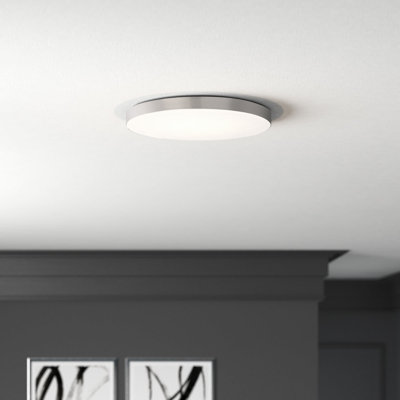 Orduna Plastic LED Flush Mount