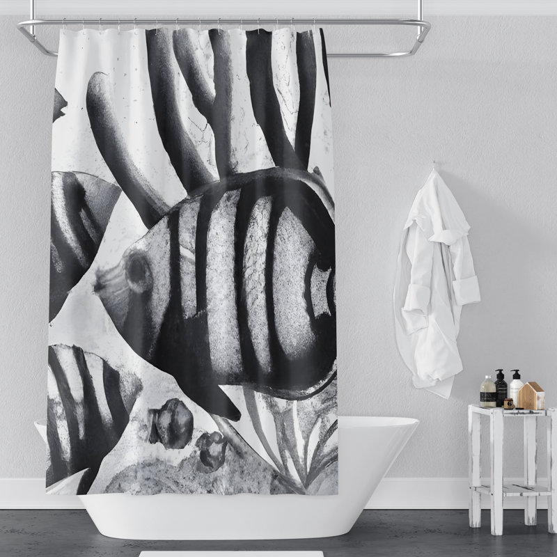 Rideau de douche Pepinn, H 83 po x l 70 po