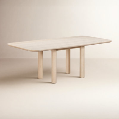 84" Ash Dining Table