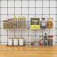 Lot de 3 paniers muraux suspendus en fil de fer [très grands], style champêtre, pour le rangement des aliments dans la cuisine, le garde-manger, la buanderie, le placard, le garage ou le VR, blanc.