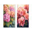 Hydrangeas in the Sunset Glow III - Art mural floral 2 panneaux-210160794-210160793-210160791