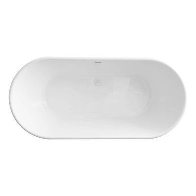 Preston 67'' x 30.75'' Soaking Acrylic Bathtub
