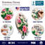 Tremplin Blossoming Songbirds, 9,5 po, décoration de jardin Happiness