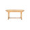 Oval Double Extendable Teak Dining Table