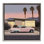 Art mural sur toile flottante encadrée dorée "California Classic Car" par Noah Bay