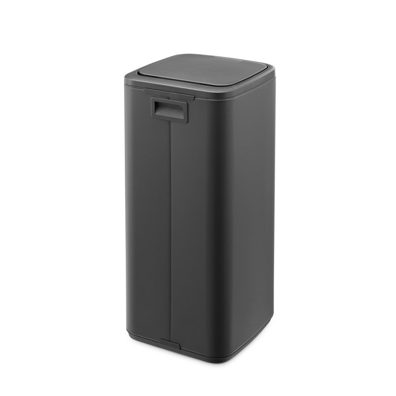 Poubelle Bo Touch, 8 gallons (30 litres), Gris infini minéral