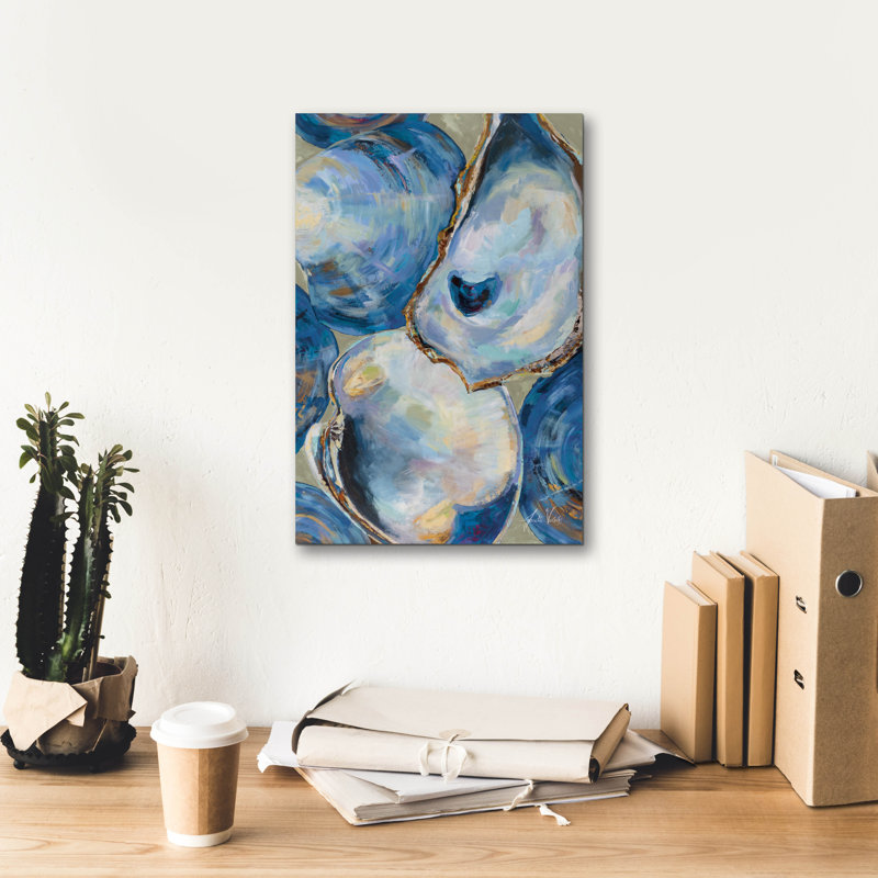 "Matununk Shells Tan Copie 2" par Jeanette Vertentes, H 18 po x l 12 po x P 0,75 po