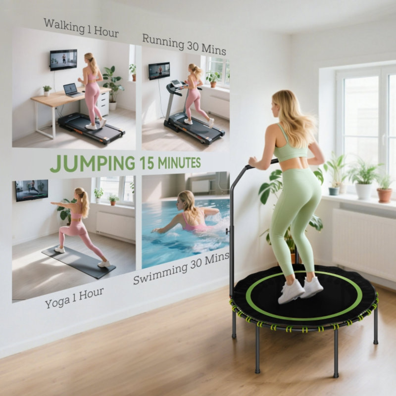 EvoNet 101cm Round Fitness Trampoline