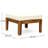 L Shape Patio Made Of Wood For Outdoors + Beige Sectional Outdoor Living Area-1370647069