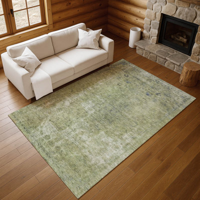 Premium Machine Washable Marasco AMF1629 Global Rug