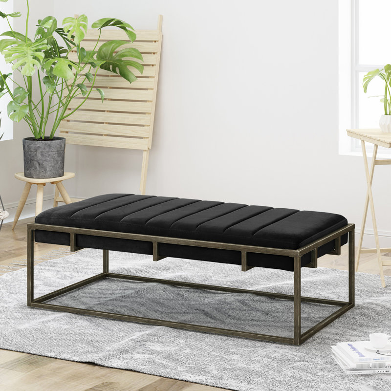 Banc avec repose-pieds et repose-pieds Luxury