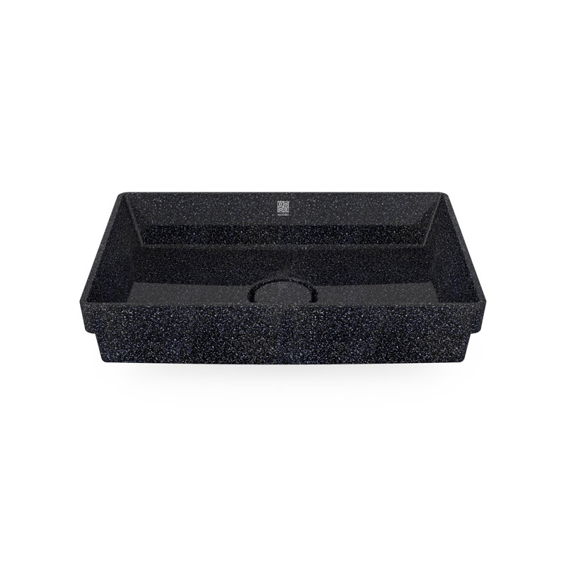 Cube60 23.62'' L Bathroom Sink, Char
