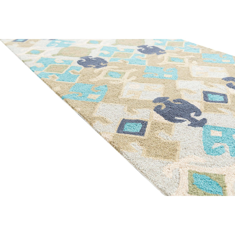 Tapis de couloir olive Oberlin