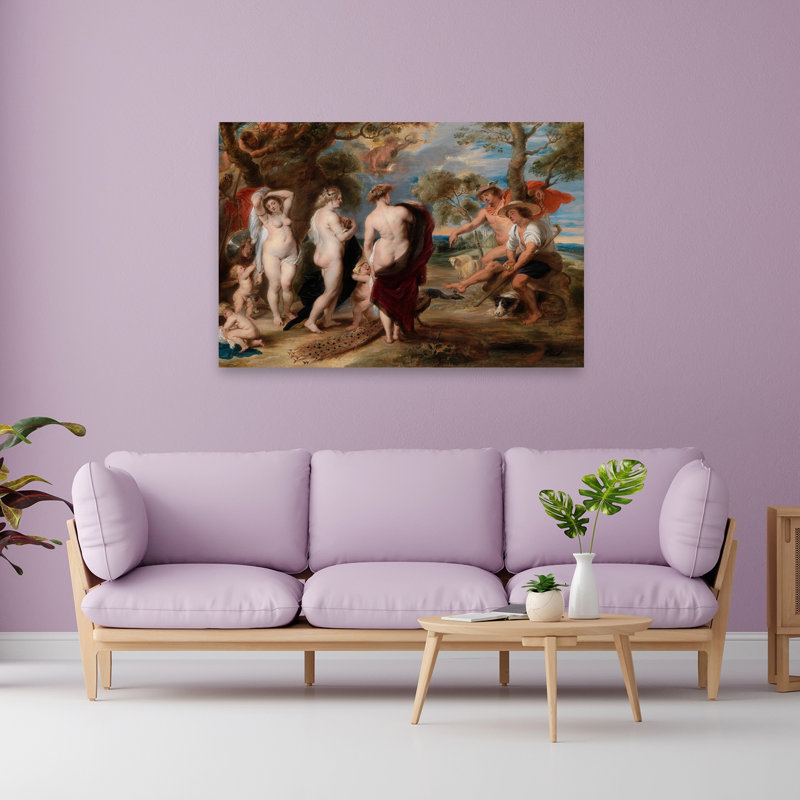 Le Jugement de Paris, reproduction d'art murale classique, H 40 po x l 60 po