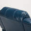 Navy Blue Leather Gel Recliner