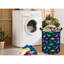 Panier à linge rond avec paniers à linge avec poignées, paniers de rangement et panier à linge