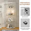 Glass 60 cm W Display Cabinet-1734118091-1734118093