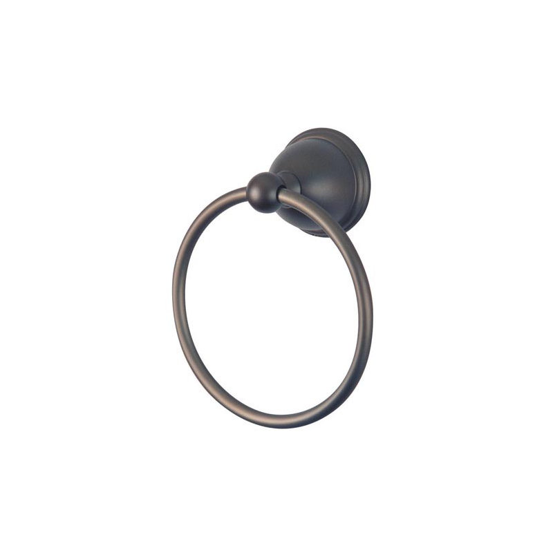Restoration Wall Mounted Chicago Towel Ring, Oil Rubbed Bronze