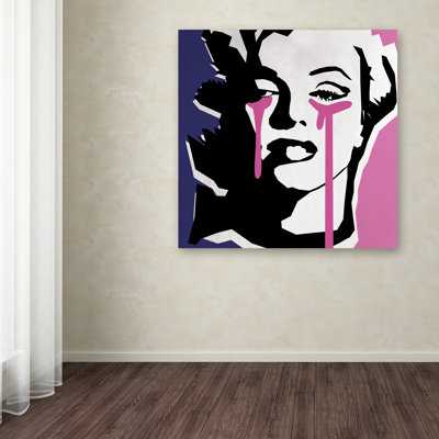 « marilyn monroe iii », impression sur toile tendue