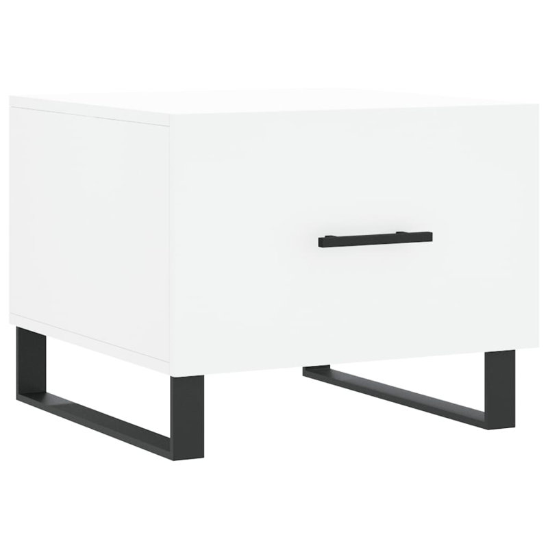 Aunesti Sled Coffee Table with Storage, White