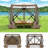 Pop Up Gazebo Screen Tent Screen House for Camping, 10x10 Screen Room with Mosquito Netting-104897144