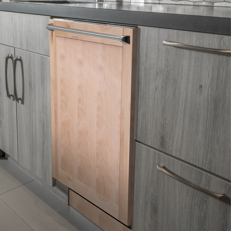 ZLINE 24 in. Panel Ready Top Control Dishwasher with Stainless Steel Tub, 52dBa, Traditional