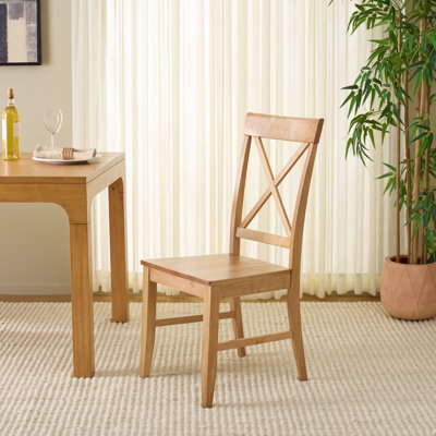Chaise d'appoint à dossier en X Cierra