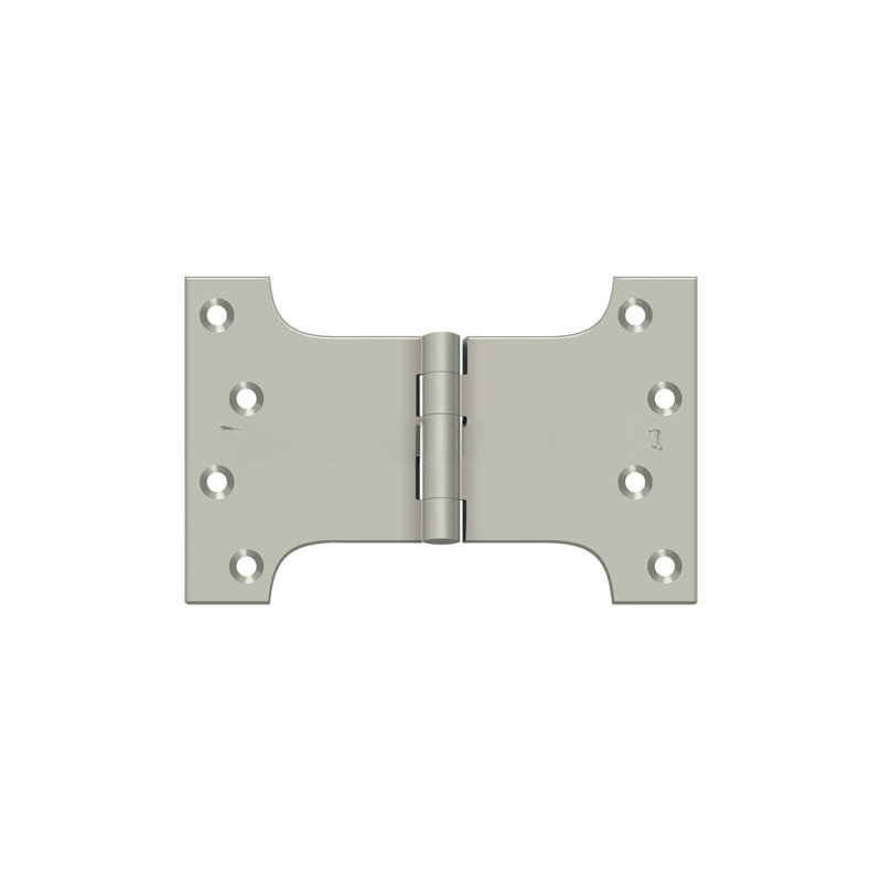 102'' x 102'' Butt Bearing Hinge, Brushed Nickel