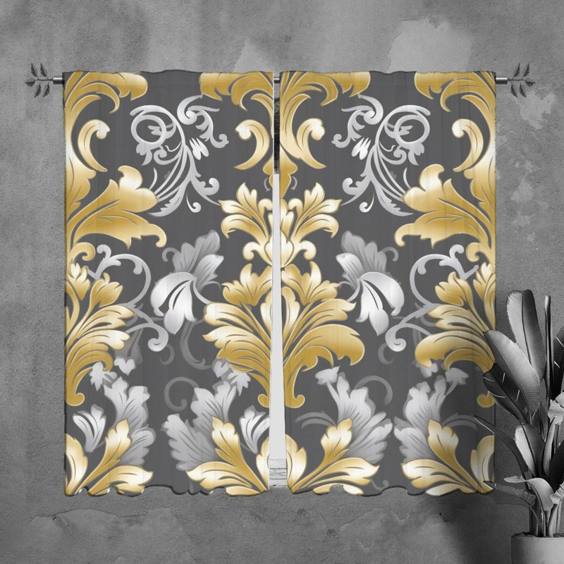Paire de rideaux obscurcissant en polyester Wynnfield, L 40 po x L 82 po