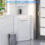 Ensemble de meuble-lavabo de coin 26 po pour meuble-lavabo autoportant avec lavabo en résine blanche-118661247