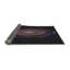 Tapis violet/brun/noir tissé à la machine-356814478
