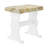3 - Person Solid Wood Solid Wood Top Trestle Dining Set