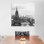 «New York Noir», reproduction de photo sur toile tendue