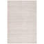 Tapis en laine / coton à tissage plat Ambriz brun clair / ivoire-442656705