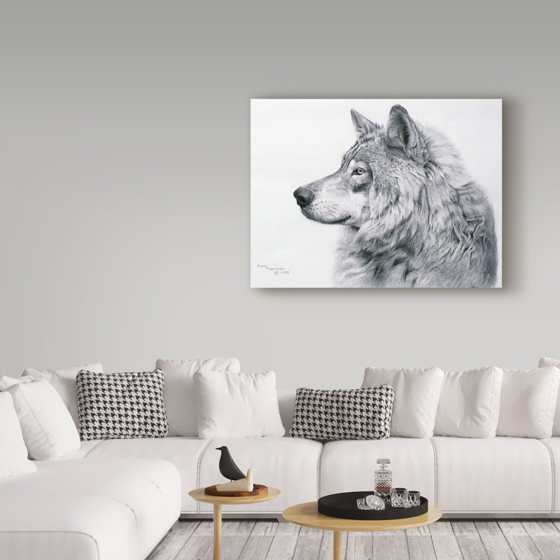 Armstrong «Lanus Lupis», impression sur toile tendue Armstrong, H 14 po x l 19 po x P 2 po