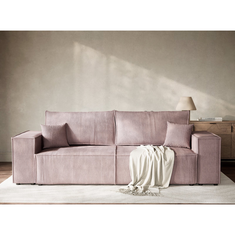 3 Seater Reclining Sofa, Purple