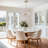 6 Light Crystal Chandelier