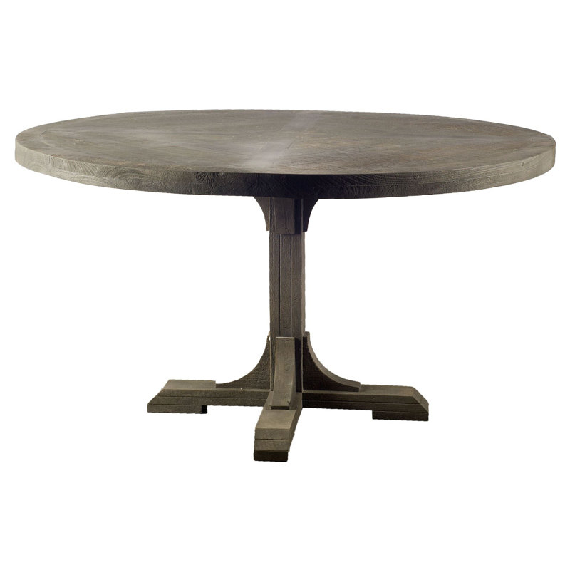 Carnelian Round Solid Wood Dining Table