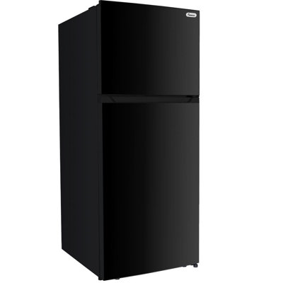 Impecca 17.6 cu. 27.6W with Top Mount Freezer Refrigerator Recessed Handle, | Fridge.com