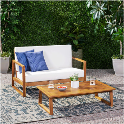 Belgian Loveseat & Coffee Table