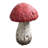 Mushroom Statue Red Cap 15"