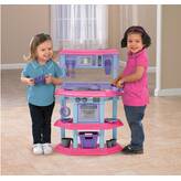 American Plastic Toys Kids Vanity Set with Mirror & Reviews | Wayfair